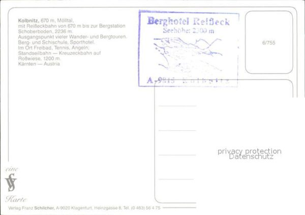 Kolbnitz Reisseckbahn Mölltal – Bild 2