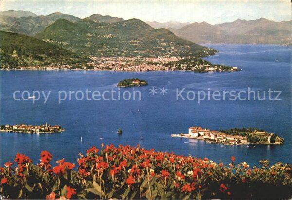 Lago Maggiore Golfo Borromeo Bella Pescatori Madre