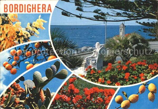 Bordighera Monument Regina Margherita Savoia Zitro