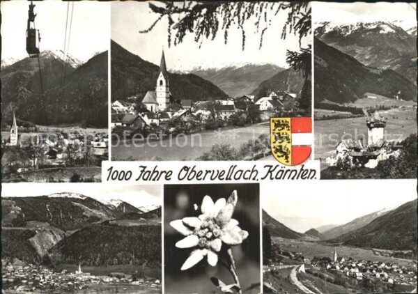 Obervellach Kaernten Edelweiß Seilbahn Burg Niederfalkenstei
