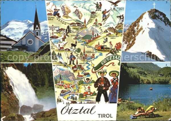 Oetztal Obergurgl Stuibenfall Wildspitze Piburg
