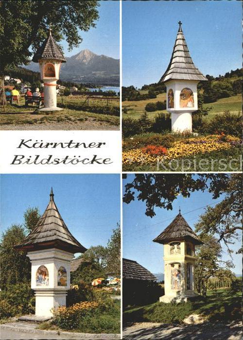 Kaernten Bildstöcke Faakersee Keutschachersee Ma