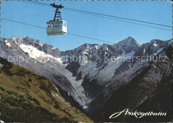 Mallnitz Kaernten Ankogelbahn Hochalmsptze
