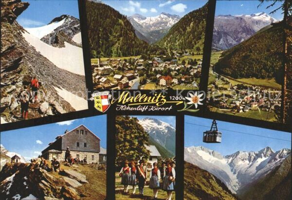 Mallnitz Kaernten Aufstieg Ankogel Ortsansicht Tauerntal