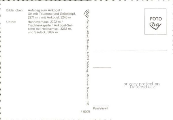 Mallnitz Kaernten Aufstieg Ankogel Ortsansicht Tauerntal – Bild 2