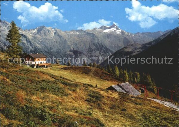 Mallnitz Kaernten Alpengasthof Häusleralm Lift Bergstatio