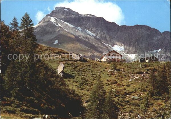 Jamnighuette Blick zur Geiselspitze