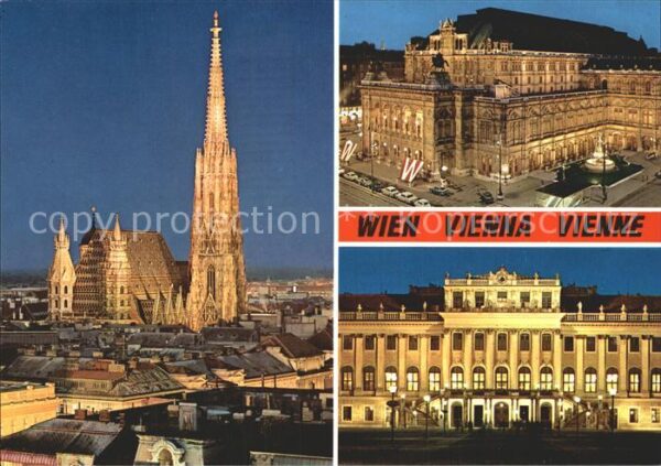Wien Stephansdom Staatsoper Schloss Schönbru