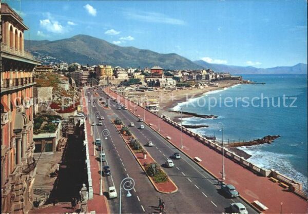 Genova Genua Liguria Meerbusen Ortsansicht