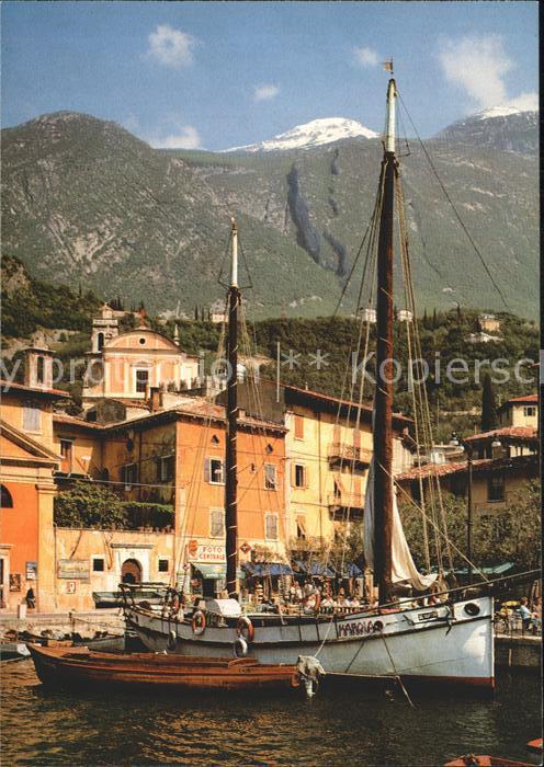 Malcesine Lago di Garda See Segelboot