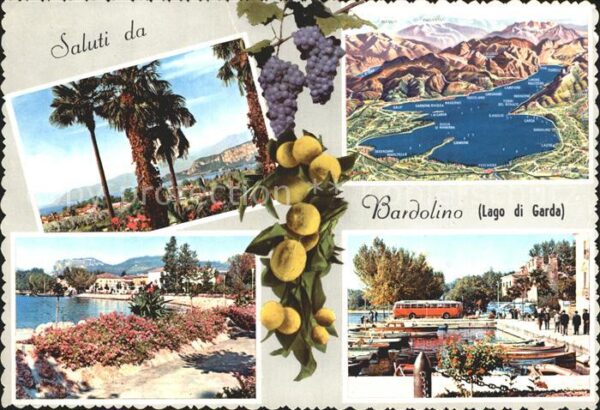 Bardolino Lago di Garda See Panorama Uferpromenade Zitronen Wei