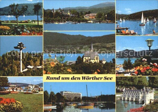 Woerthersee Krumpendorf Velden Pyramidenkogel Maria