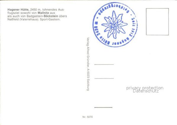 Hagenerhuette Ankogel – Bild 2