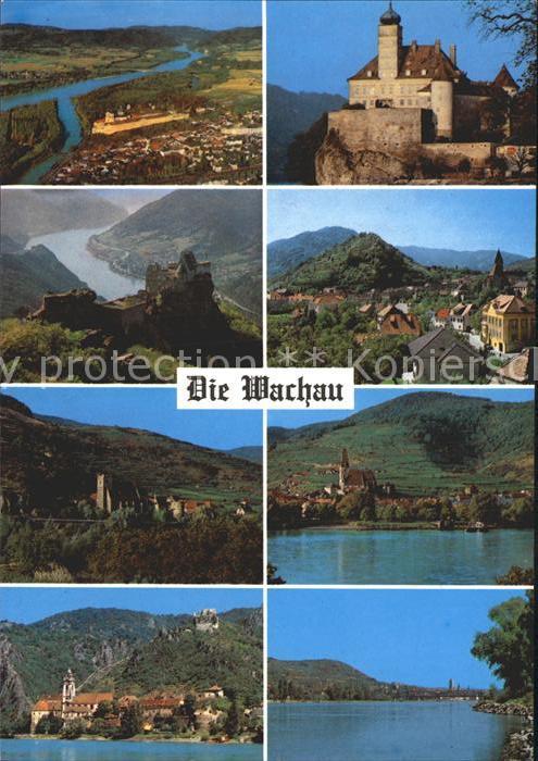 Wachau Oesterreich Stuft Melk Schloss Schönbühel Ruine Agg