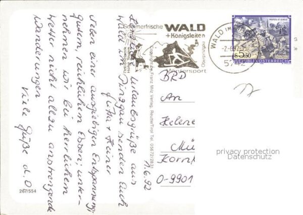 Wald Pinzgau Nationapark Hohe Tauern Sixtuskapelle P – Bild 2