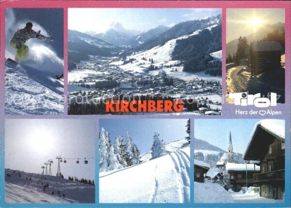 Kirchberg Tirol Skiparadies Brixental Seilbahn Ortsansi
