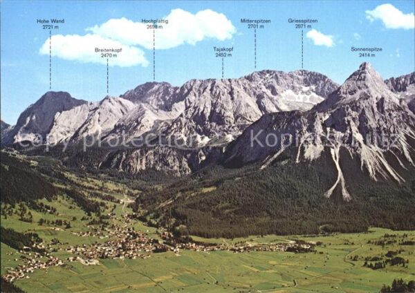Ehrwald Tirol Mieminger Gebirge