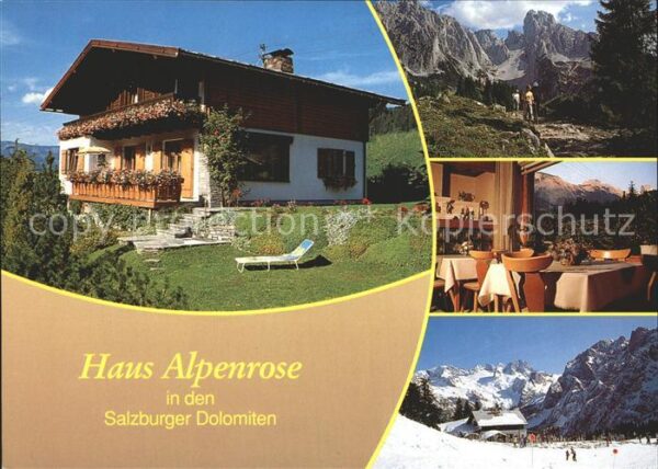 Annaberg Niederoesterreich Haus Alpenrose Lammertal Skiparadies Da