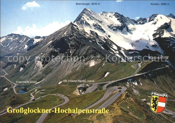 Grossglockner Hochalpenstrasse Brennkogel Kloben