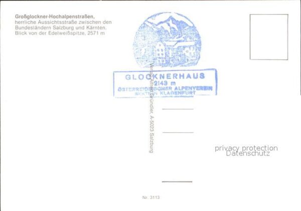 Grossglockner Hochalpenstrasse Brennkogel Kloben – Bild 2