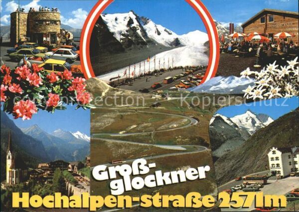 Grossglockner Hochalpenstrasse Aussichtsturm Edelweiß