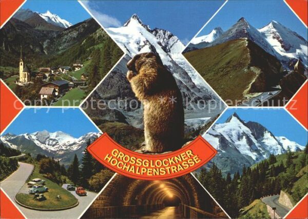 Grossglockner Hochalpenstrasse Panorama Heiligenblut