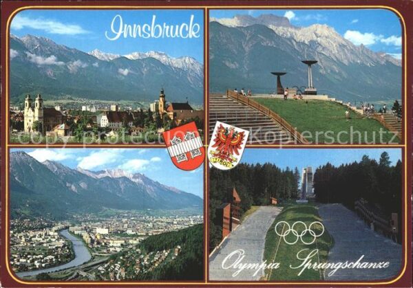 Innsbruck Wilten Basilika Bergisel Olympiastadion