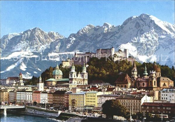 Salzburg Oesterreich Hoher Göll Hohe Salzburg Schloss Hellbr