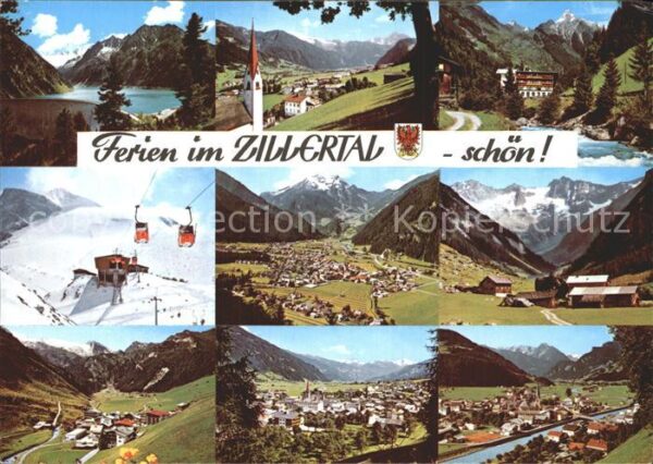 Zillertal Tirol Schlegeis Stausee Hippach Zillergrund H