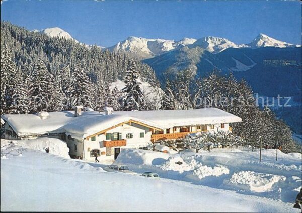 Ramsau Berchtesgaden Berggasthof Zipfhäusl Sahnegletscher Wi