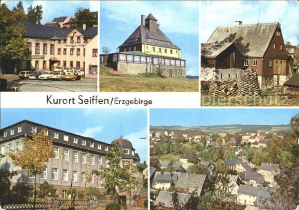 Seiffen Erzgebirge HO Gaststätte Buntes Haus Schwartenberg