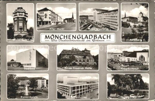 Moenchengladbach Wasserturm Alter Markt Haus Westland Ab