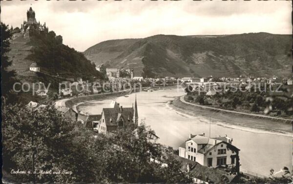 Cochem Mosel Panorama Moseltal Burg