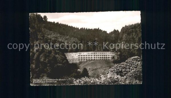 Waldkirch Breisgau Krankenhaus Sanatorium Elztal Schwarzwa