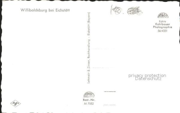 Eichstaett Oberbayern Willibaldsburg – Bild 2