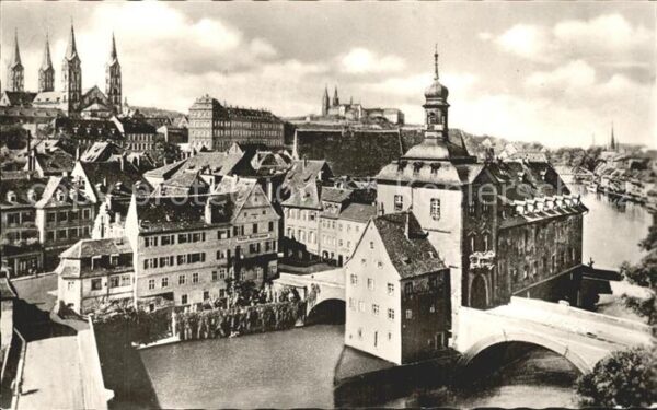 Bamberg Dom Residenz Michelsberg Rathaus Kleinv