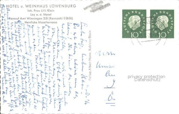 Lay Mosel Hotel Weinhaus Löwenburg – Bild 2