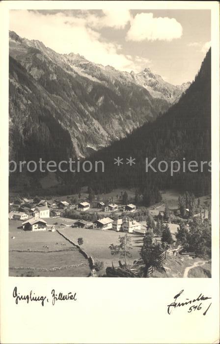 Ginzling Panorama Zillertal Alpen