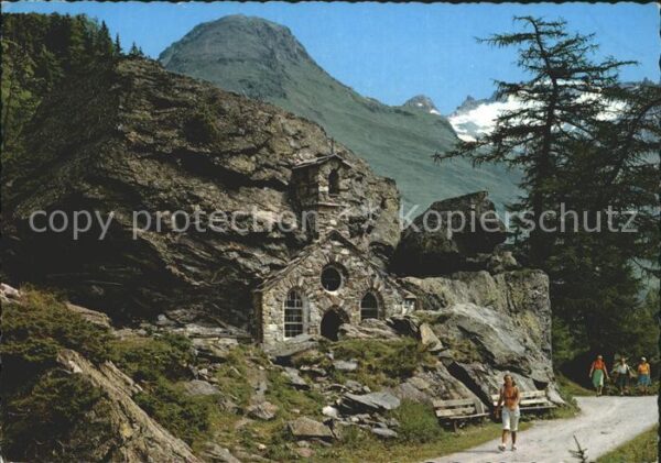 Innergschloess Felsenkapelle Almsiedlung Tauerntal Gra