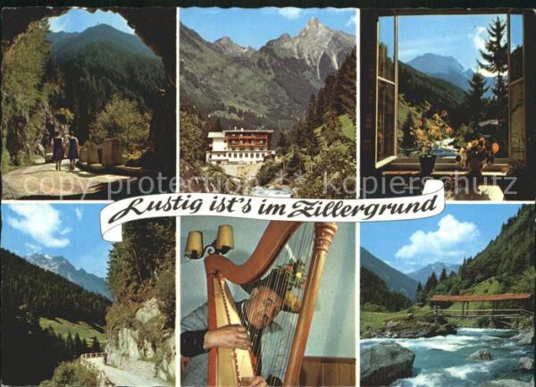Mayrhofen Zillertal Tunnel Zillerklamm Gasthaus Zillergrund