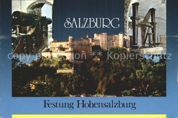 Salzburg Oesterreich Festung Hohensalzburg