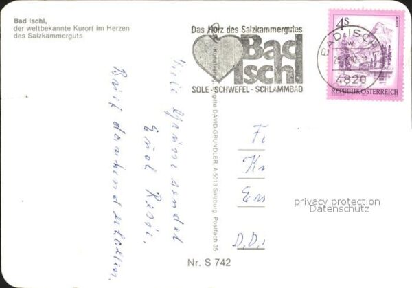 Bad Ischl Salzkammergut Ziemnitz Nussensee Kaiservilla Bergbahn – Bild 2