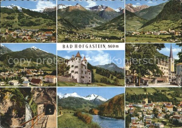 Bad Hofgastein Gesamtansicht Alpenpanorama Kirche Weit