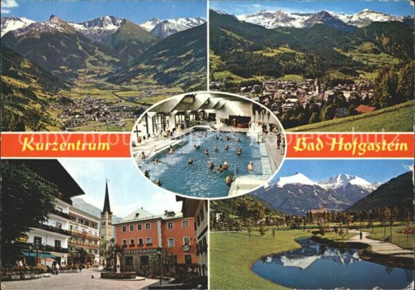 Bad Hofgastein Gesamtansicht mit Alpenpanorama Hohe Ta