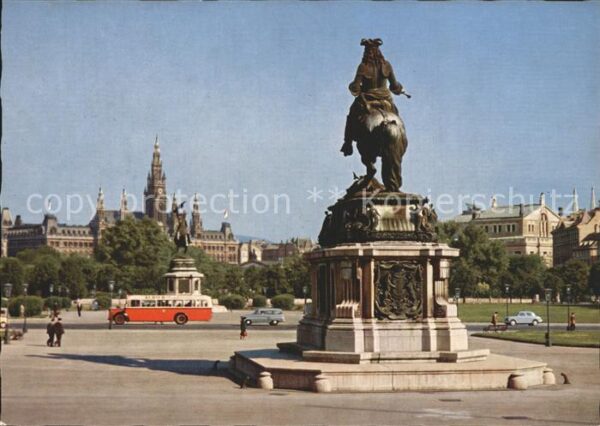 Wien Heldenplatz Reiterstandbild