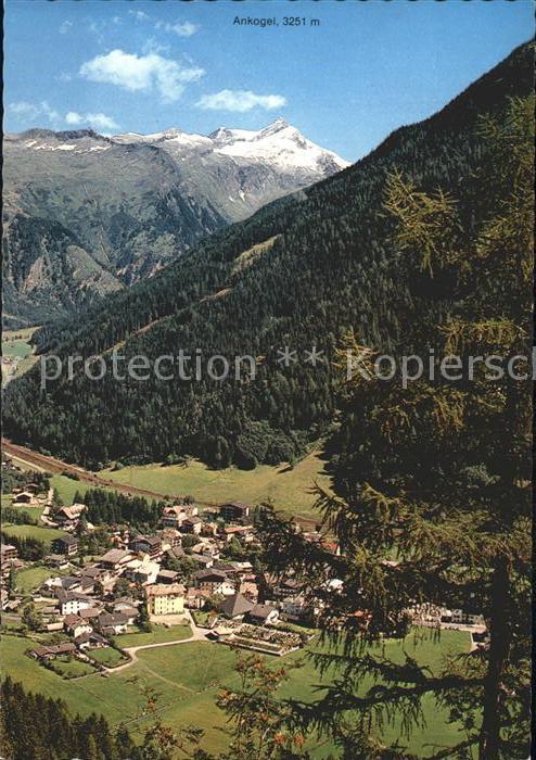 Mallnitz Kaernten Höhenluftkurort Blick gegen Seebachtal