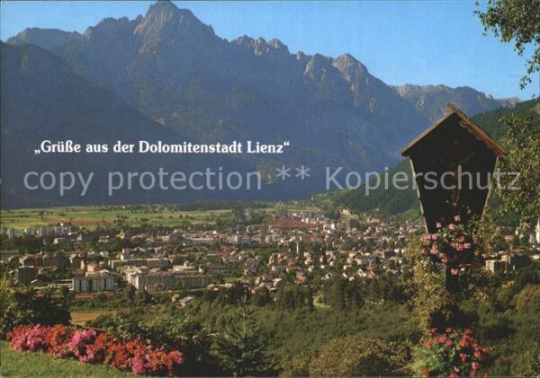 Lienz Tirol Panorama Wegekreuz Dolomiten