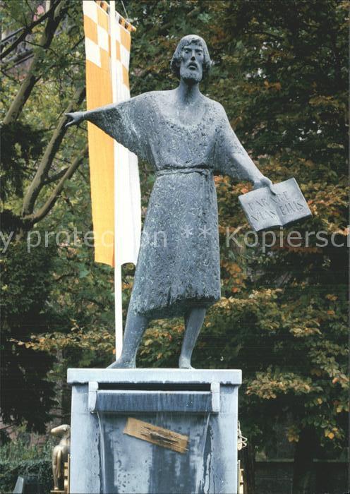 Kevelaer Johannes der Täufer Statue Johannesbrun