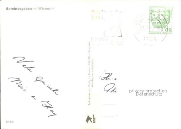 Berchtesgaden Ortsansicht mit Kirche mit Blick zum Wa – Bild 2