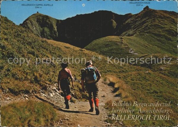 Kellerjochhuette Bergwanderungen Höhenwanderweg Kellerjo